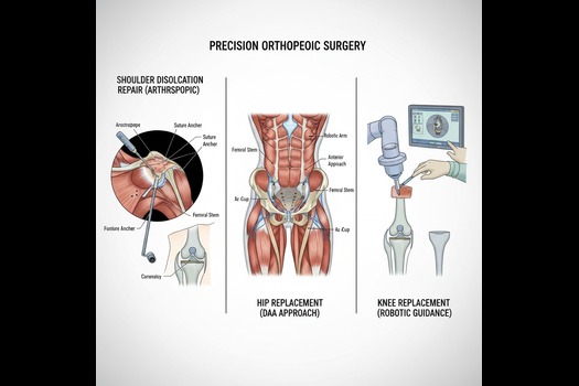 Best Shoulder Dislocation, Hip & Knee Replacement Surgeons - Precision Orthopedic Expertise