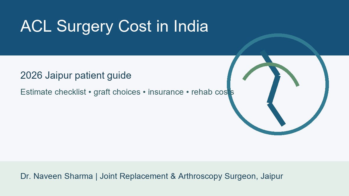 ACL surgery cost in India