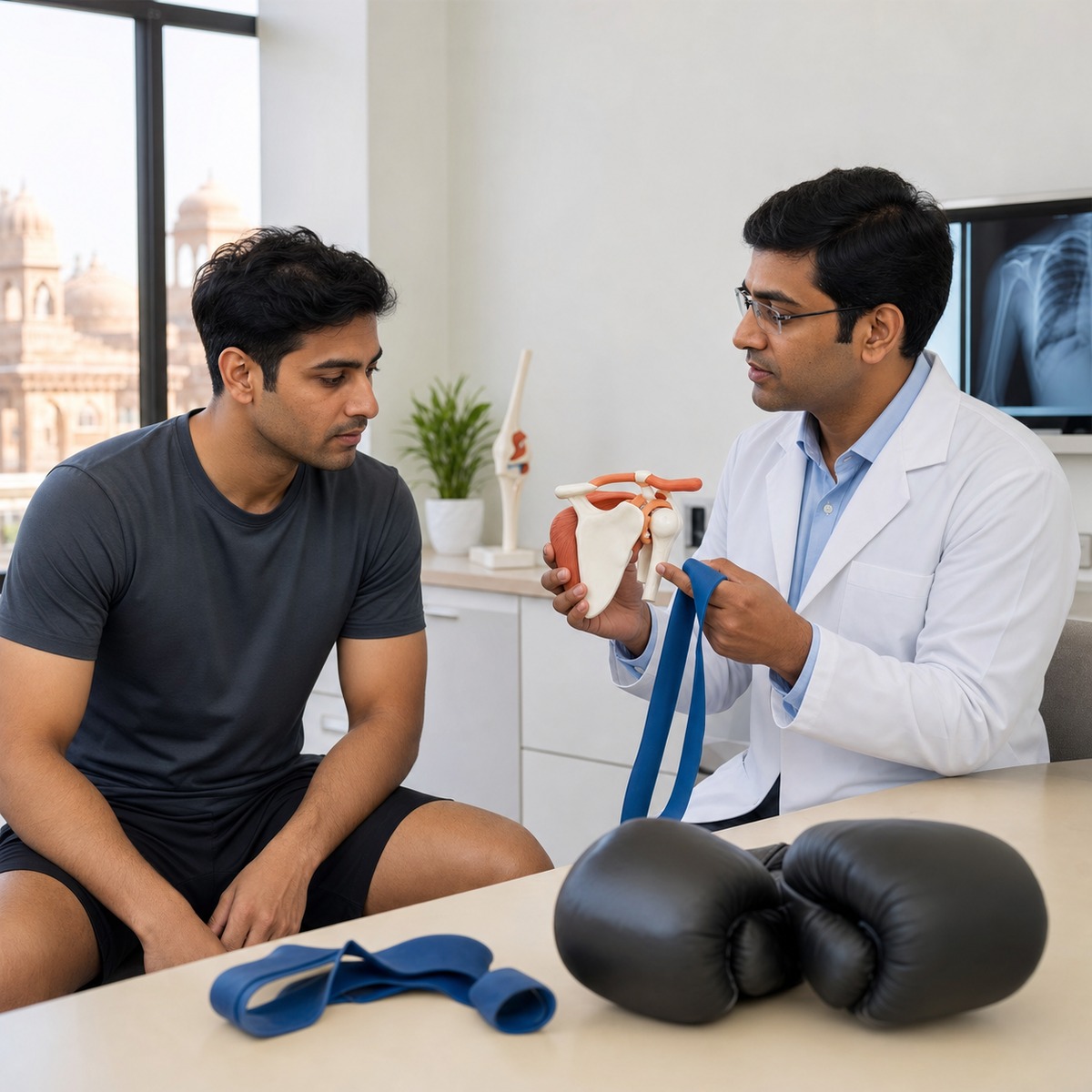 boxing shoulder injury Jaipur