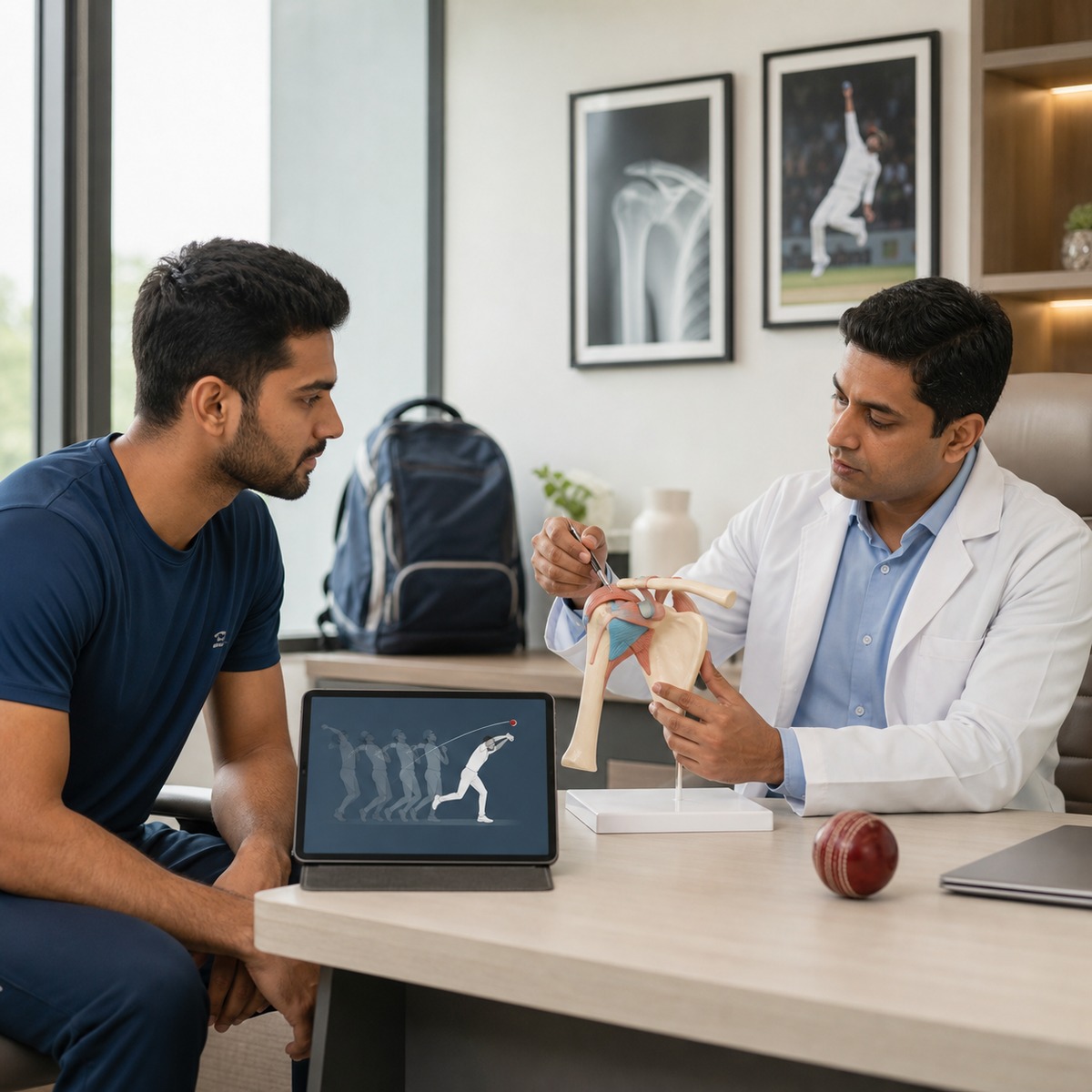 Fast Bowler Shoulder Pain Treatment Jaipur