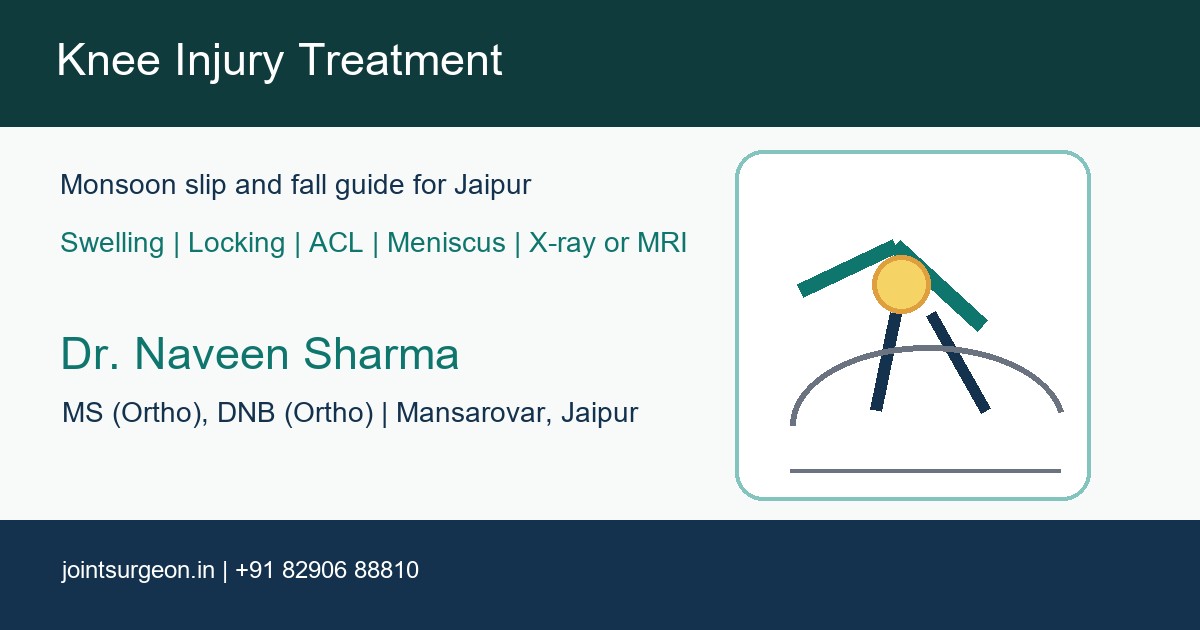 Knee Injury Treatment in Jaipur: Monsoon 2026 Guide