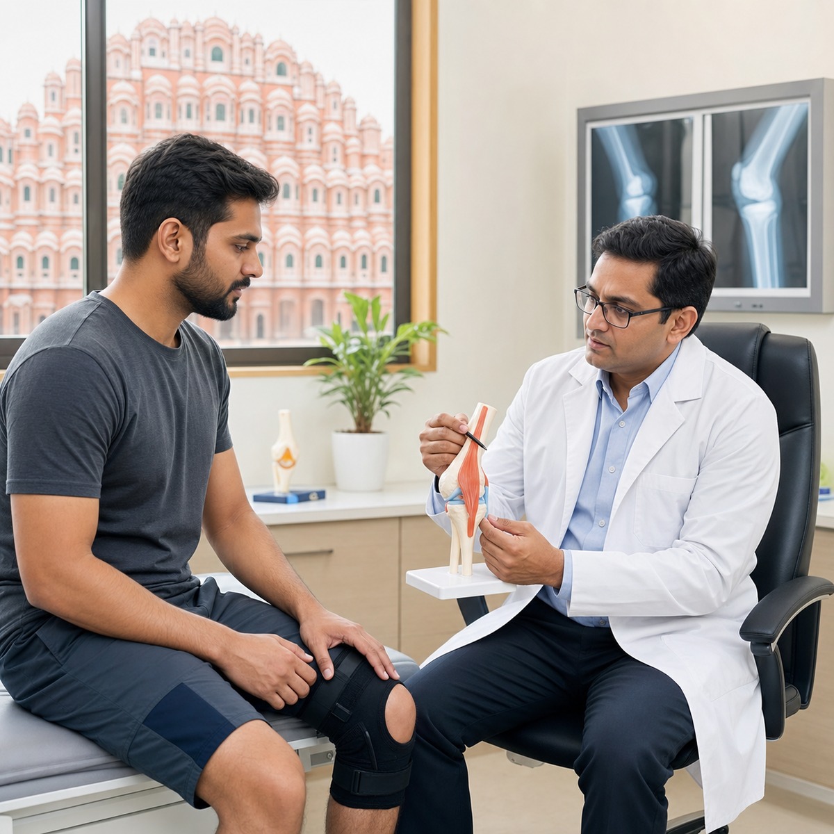 knee muscle vs ligament tear Jaipur