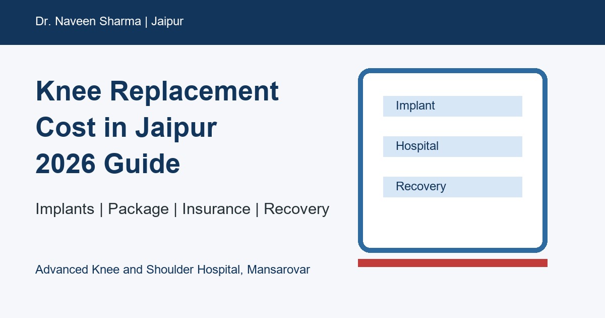 knee replacement cost in Jaipur