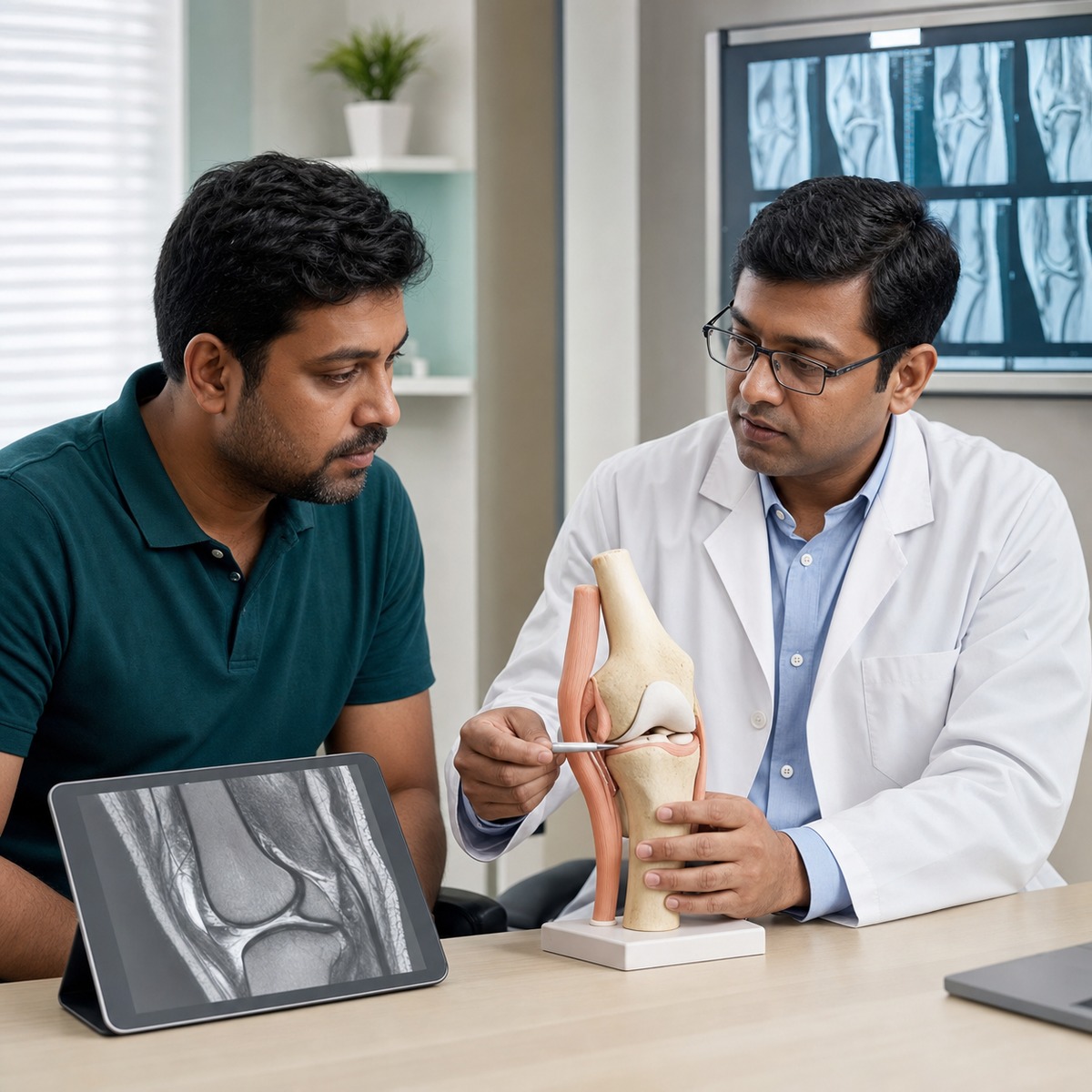 meniscus repair vs trimming Jaipur