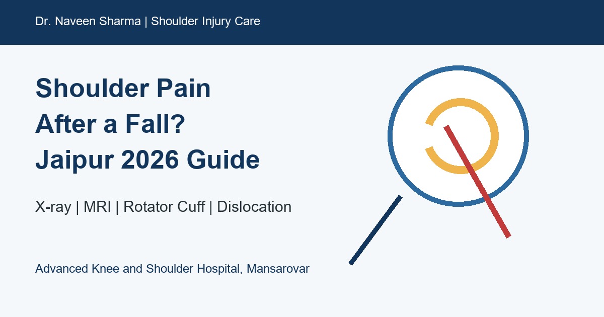shoulder pain after fall in Jaipur